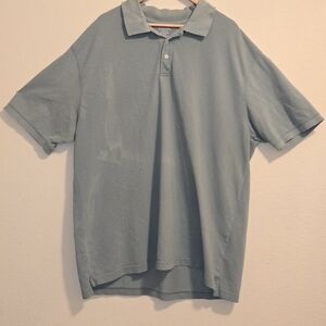 St. John's Bay Men's Polo in Soft Gray